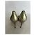 Fendi goldfarbene Leder-Pumps mit Schleife Golden - Ansicht 5