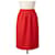 Falda Miu Miu Roja