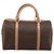 Céline Celine Vintage Macadam Boston Canvas and Leather Marrone - vista 2