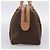 Céline Celine Vintage Macadam Boston Canvas and Leather Marrone - vista 6