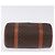 Céline Celine Vintage Barrel Macadam Canvas & Leather Marrone - vista 4