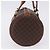 Céline Celine Vintage Barrel Macadam Canvas & Leather Marrone - vista 5