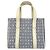 Bulgari Mini borsa tote Bvlgari Logomania Marrone Bianco Blu Verde