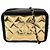 Borsa a tracolla Chanel Matelassé con catena Nero Bianco