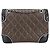 Borsa a tracolla Chanel Matelassé Marrone Nero Bianco - vista 2