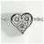 Bracciale Sentimental Heart di Tiffany & Co. in platino Argento - vista 3