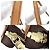Louis Vuitton Pochette Accessoires Handtasche Braun Weiß Monogramm - Ansicht 6