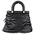 Borsa Christian Dior Karenina Nero Bianco - vista 2