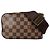Borsa a tracolla da uomo Louis Vuitton Marrone Bianco