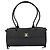 Chanel Tote Bag aus schwarzem Leder Weiß