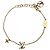Bracciale con ciondolo fiore Monogram Louis Vuitton Bianco Monogramma