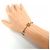 Bracciale con ciondolo fiore Monogram Louis Vuitton Bianco Monogramma - vista 3
