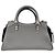 Borsa Balenciaga Women's Neo Classic City Small Marrone Bianco - vista 2