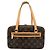 Borsa Louis Vuitton Cite MM Marrone Bianco Monogramma