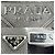 Borsa a tracolla in pelle Prada Nero Bianco - vista 5