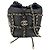Borsa a tracolla Chanel bianca e nera Nero Bianco