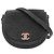 Borsa a tracolla traforata Chanel Nero Bianco Arancione