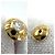 Boucles d'oreilles pour femmes Louis Vuitton en or jaune 18K Doré - vue 4