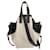 Borsa Anagram Hammock da donna Loewe Nero Bianco Beige