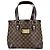 Borsa Tote Louis Vuitton Hampstead PM Marrone Bianco