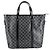 Borsa Business Louis Vuitton Tadao Nero Bianco - vista 2
