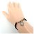 Lockit Bracciale con charm da uomo Louis Vuitton Nero Argento - vista 3