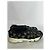 Dior Schwarze Canvas-Sneaker mit gestickten Schmetterlingen - Ansicht 3