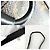 Borsa a tracolla Louis Vuitton Christopher Marrone Nero Bianco - vista 6