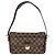 Borsa a tracolla Ravello GM da donna Louis Vuitton Marrone Bianco