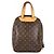 Borsa a mano Louis Vuitton Excursion Marrone Bianco Monogramma