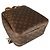 Borsa a mano Louis Vuitton Excursion Marrone Bianco Monogramma - vista 3