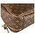 Borsa a mano Louis Vuitton Excursion Marrone Bianco Monogramma - vista 9