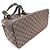 Borsa Tote Louis Vuitton Hampstead MM Marrone Bianco - vista 3