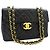 Chanel Classic Flap Lambskin Jumbo Nero