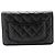 Chanel Wallet on Chain Quilted Lambskin Mini Nero - vista 2