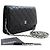 Chanel Wallet on Chain Quilted Lambskin Mini Nero - vista 3