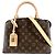 Borsa Louis Vuitton Petit Palais PM da donna Marrone