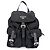 Mochila Prada en nailon negro