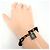 Bracciale con charm in titanio da uomo Louis Vuitton Nero - vista 3