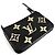 Borsa a tracolla Pochette Double Zip Monogram Empreinte da donna Louis Vuitton Nero Beige - vista 3