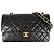 Borsa a tracolla Chanel Matelassé 25 Nero