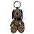 Portachiavi Coach Snoopy Charm Nero Beige