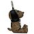Portachiavi Coach Snoopy Charm Nero Beige - vista 2