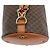 Céline Zaino/Borsa a tracolla Celine Macadam M08 Marrone - vista 9