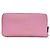 Hermès Cartera larga Hermes Azap de seda Rosa - vista 3