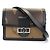 Bolsa de Ombro Louis Vuitton Dauphine MM Monogram Giant Reverse Marrom