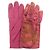 Hermès Hermes warme Handschuhe in Rosa und Rot Pink