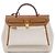 Hermès Borsa Hermes CIRCUIT 24 Herbag Zip PM Rosso Beige Crudo - vista 2