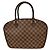 Louis Vuitton Sarria Damier Ebene Horizontal Marrone - vista 2