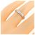 Bulgari Bague Bvlgari Spiga en platine - vue 4